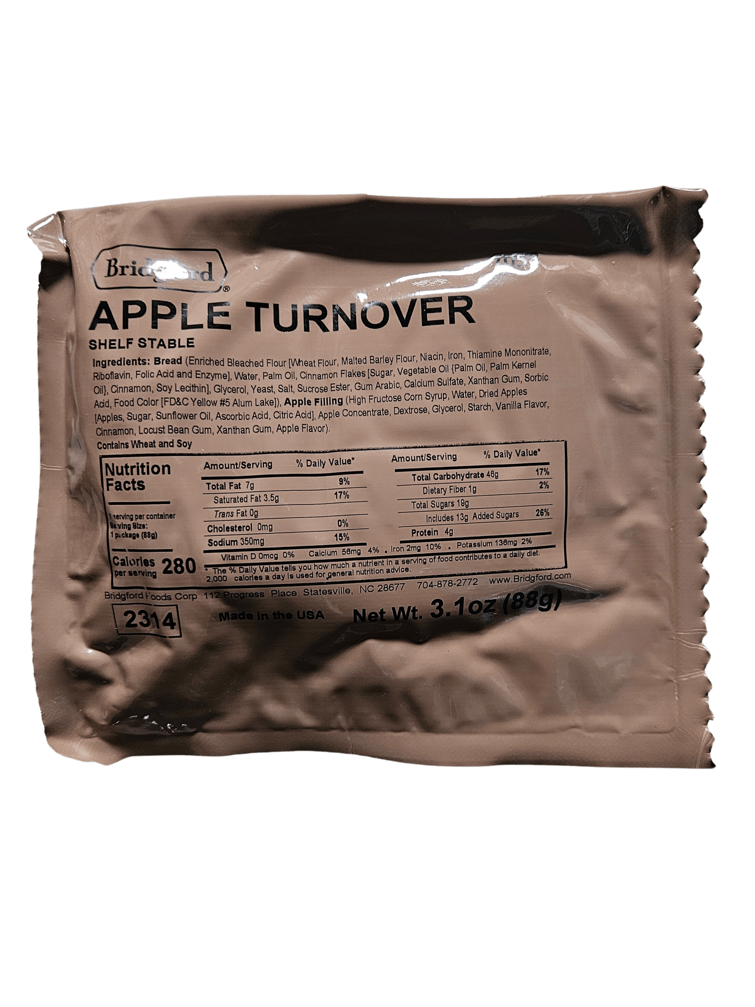 Halal MRE - Blueberry Maple Rolled Oats - Epidemic Proof