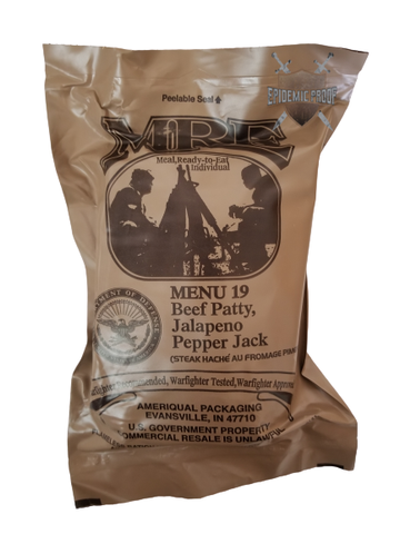 MRE - Pepper Jack Beef Patty