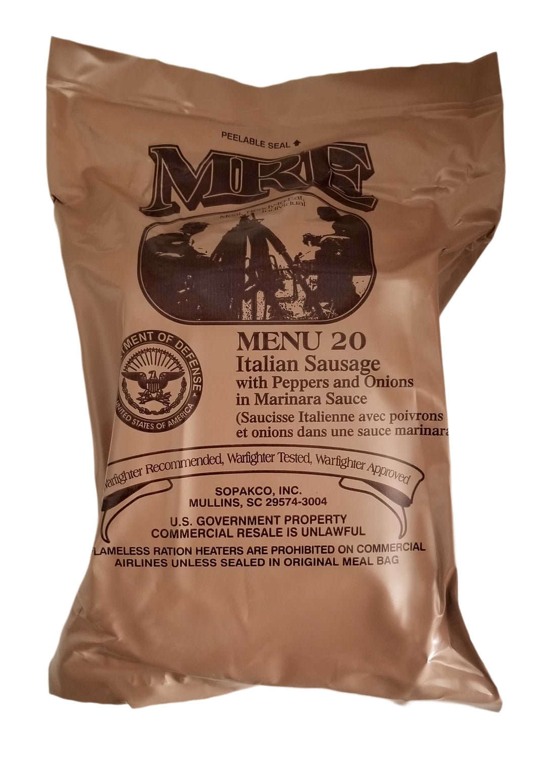 MRE - Italian Sausage in Marinara