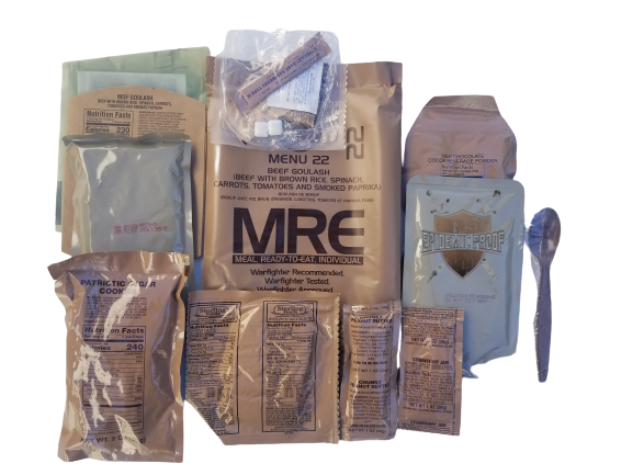 Buy Meal Ready To Eat [MRE] #22 - Beef Goulash – Epidemic Proof