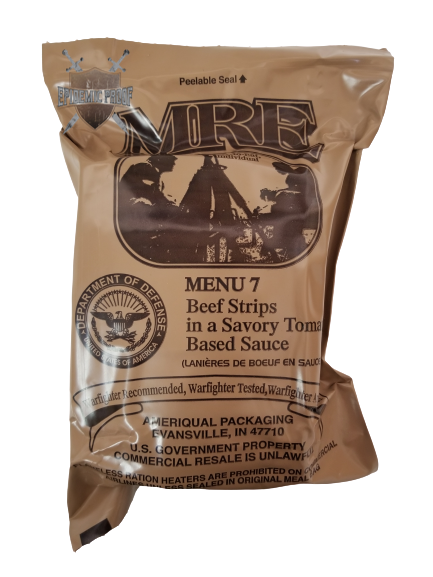 MRE - Beef Strips in Sauce