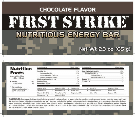 First Strike Bar - Chocolate