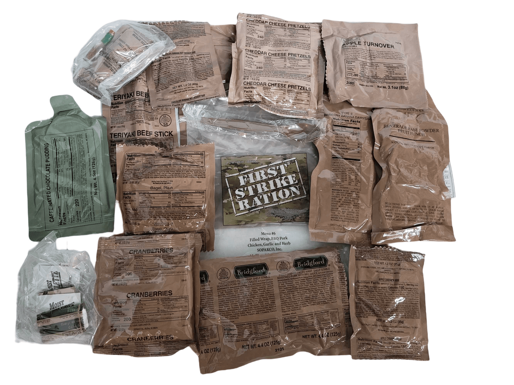 FSR - BBQ Pork Wrap, Garlic Herb Chicken - Epidemic Proof