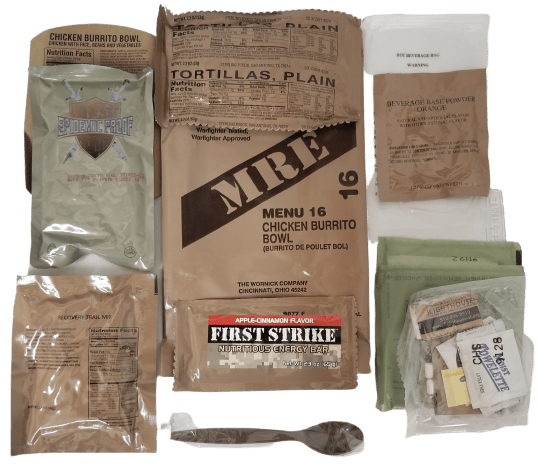 MRE - Chicken Burrito Bowl - Epidemic Proof