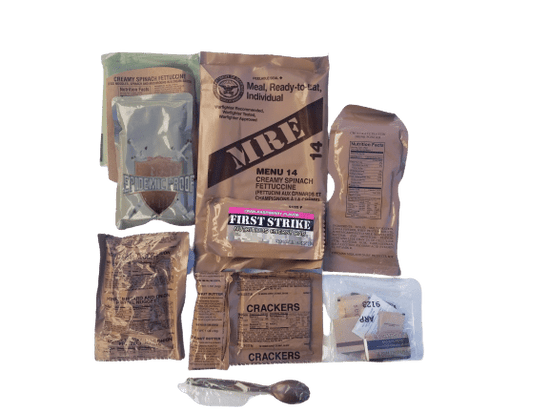 MRE - Spinach Fettuccine [Discontinued] - Epidemic Proof