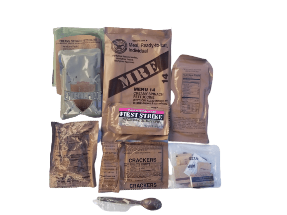 MRE - Spinach Fettuccine [Discontinued] - Epidemic Proof