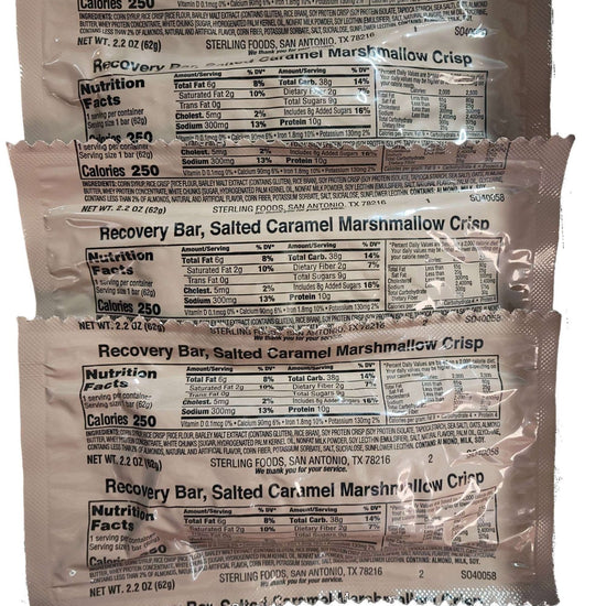 Recovery Bar - Salted Caramel - Epidemic Proof