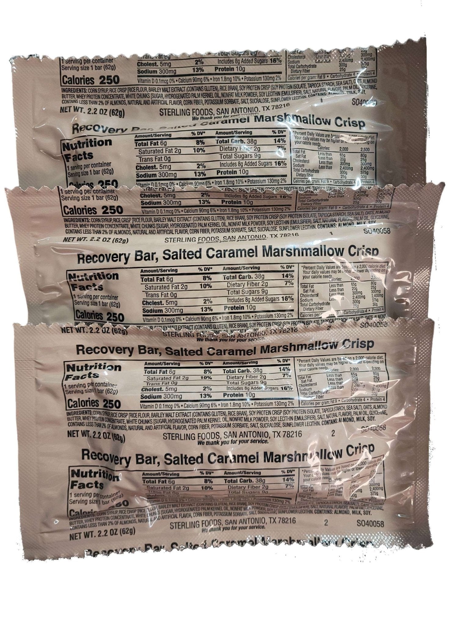 Recovery Bar - Salted Caramel - Epidemic Proof