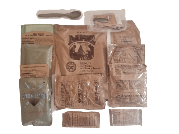 MRE - Beef Strips in Sauce - Epidemic Proof